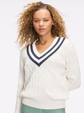 The Upside - Louis V Neck Sweater - Women’s Small